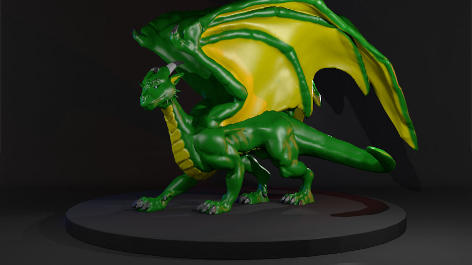 3D Character Tom the dragon by Bennythedarkdragon on DeviantArt