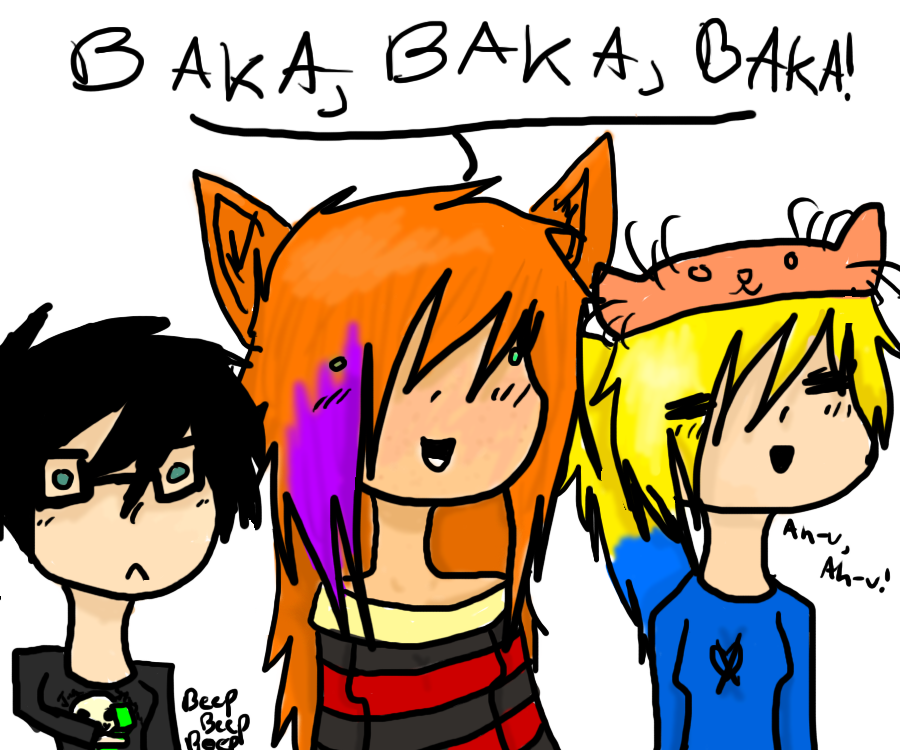 Baka Baka Baka! by Oki-The-Awesome-123 on DeviantArt