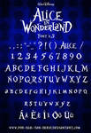 Alice in Wonderland Font