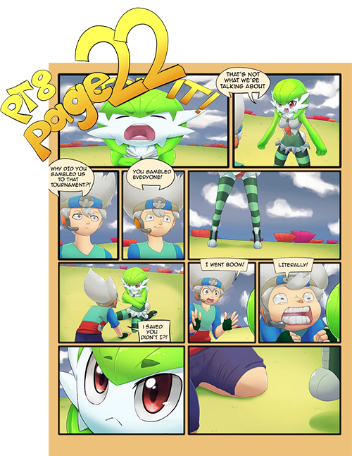 Pokemon Trainer 8 - Page 22 by MurPloxy on DeviantArt.
