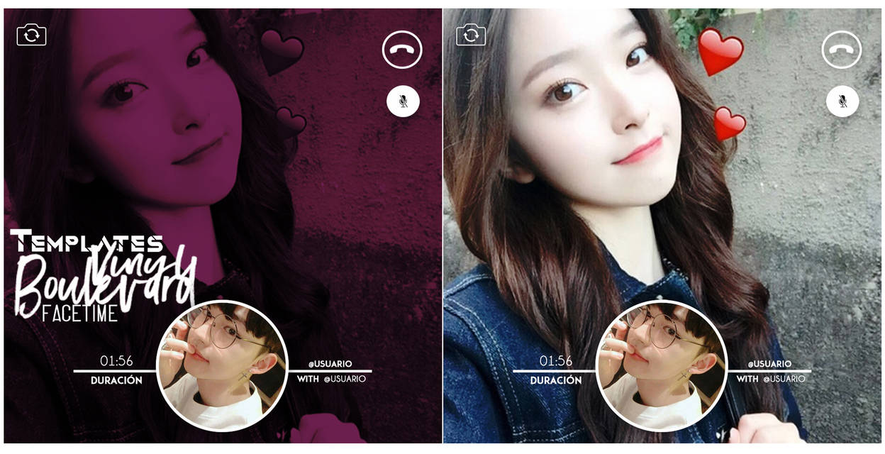 Template Facetime2 by Vinilboulevard on DeviantArt