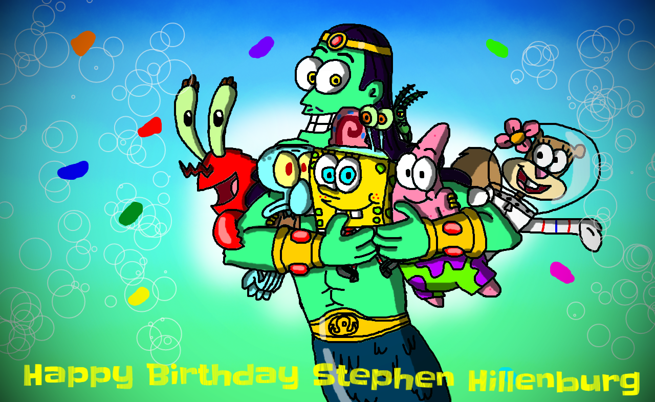 Happy 59th Birthday Stephen Hillenburg by conyeje8050 on DeviantArt
