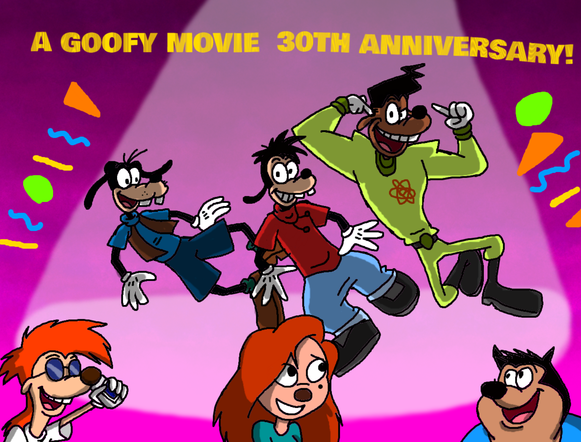 30Th Anniversary of A Goofy Movie by conyeje8050 on DeviantArt