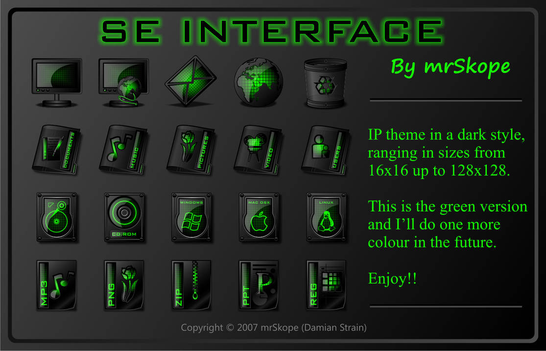Iconpackager. Зелёные иконки для приложений. Иконки для ICONPACKAGER. Черно зелёный Интерфейс. Иконка Windows 7.