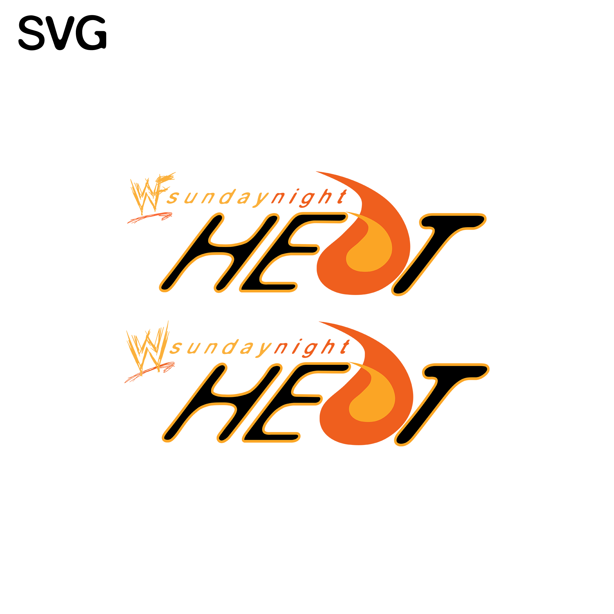 WWF/WWE Heat 2000-2006 logo (SVG)