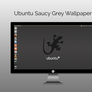 Ubuntu Saucy Grey Wallpaper