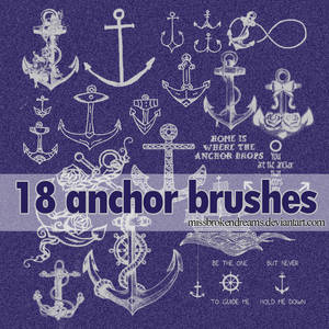 18 anchor brushes.