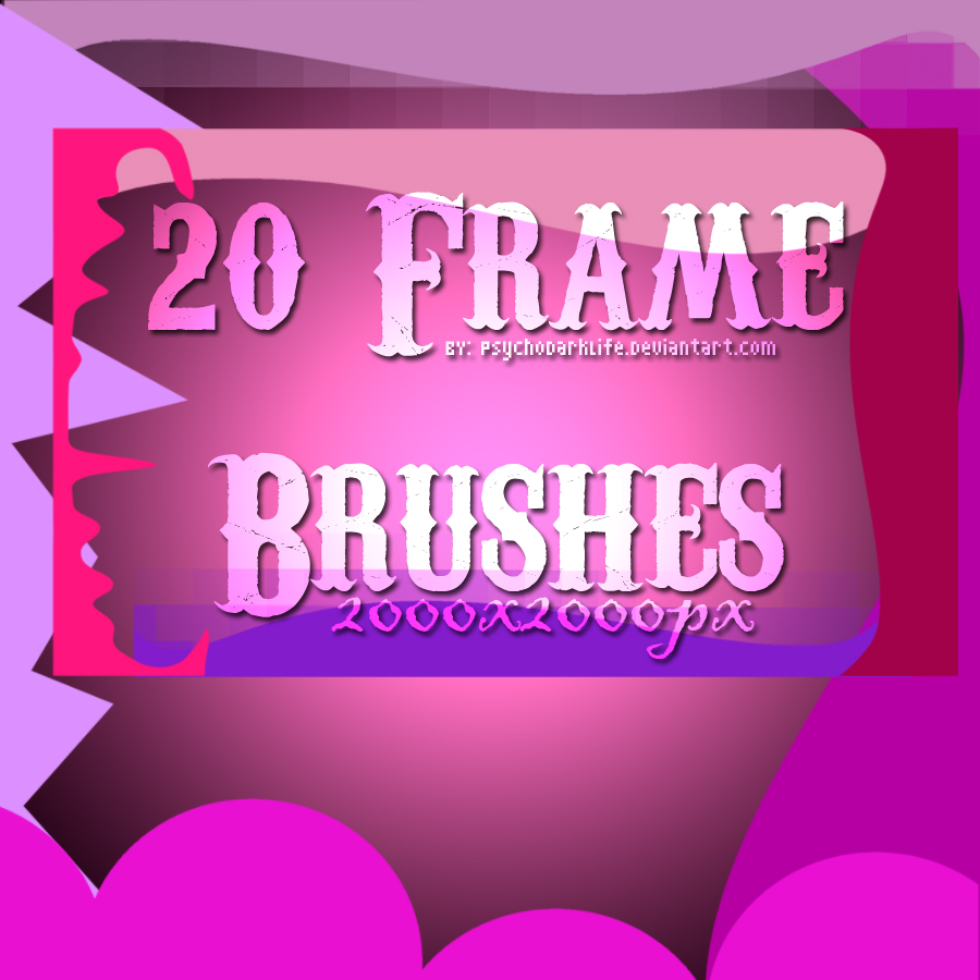 20 Frame Brushes