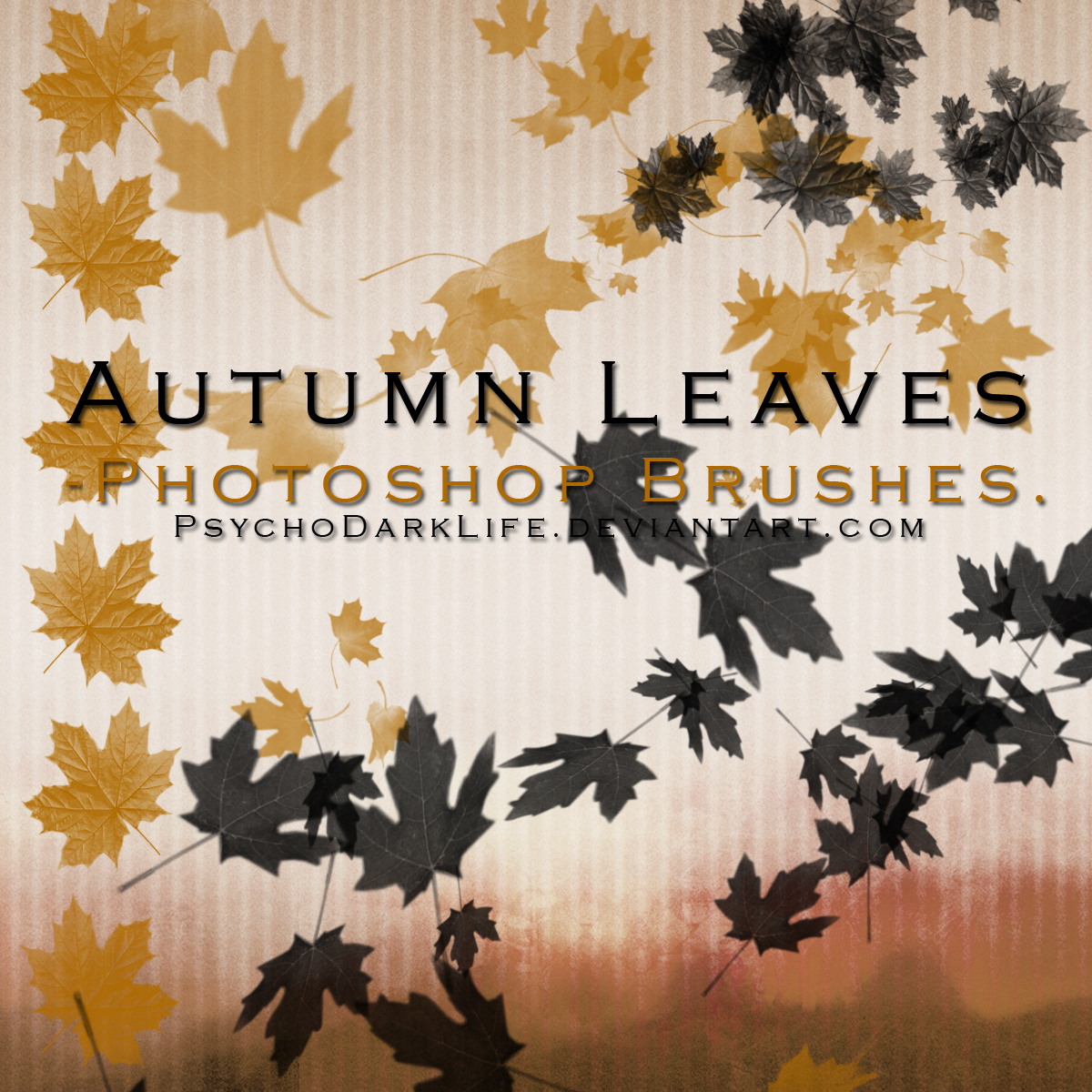 Autumn Leaves Photoshop Brushes