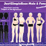 JSB Bases Male and Female v1.0 DL - SussyBaka