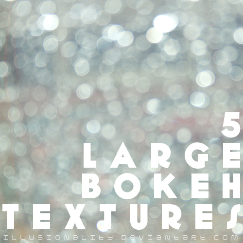 5 large bokeh textures