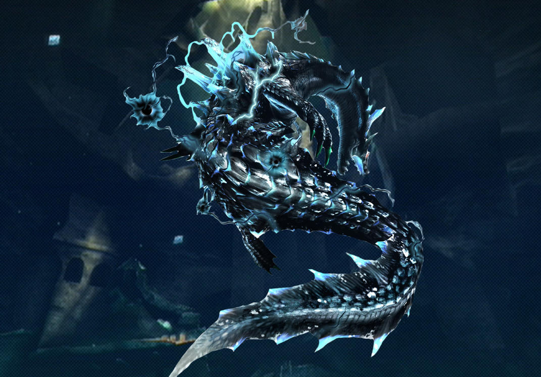 Lagiacrus will always have a place next to my heart after monster hunter tr...