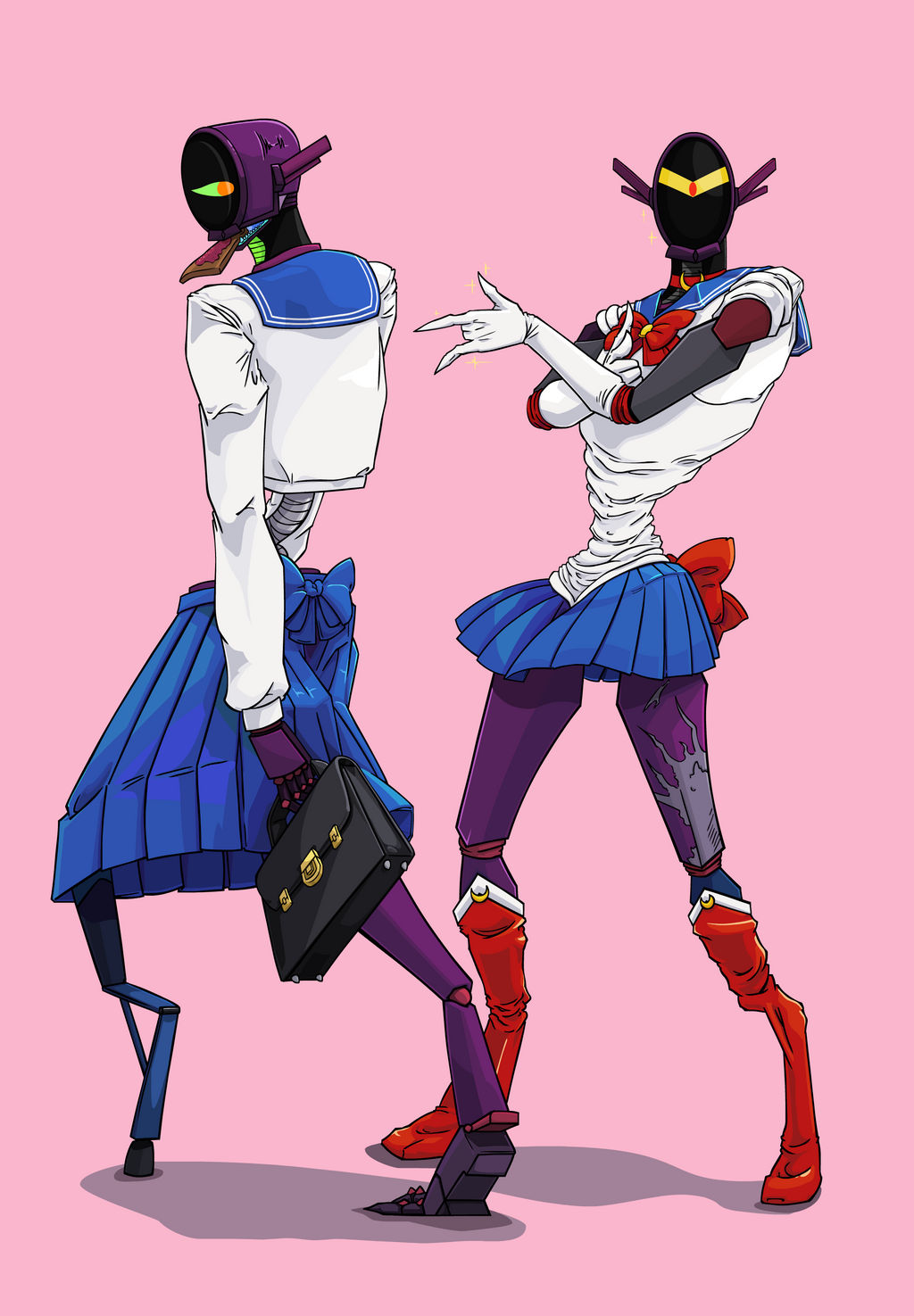 Bishoujo Senshi Sailor Mecha by Empty-Brooke