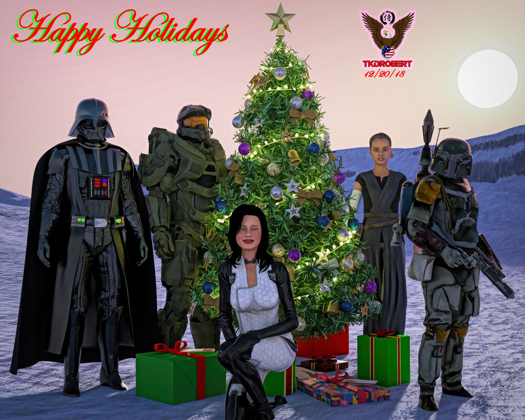 Happy Holidays 2018 by tkdrobert