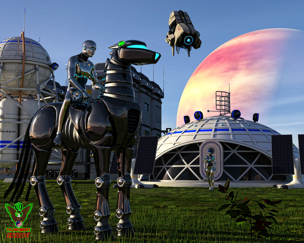 Robotic Teraformers by tkdrobert