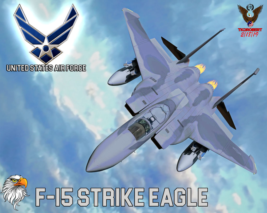 F15 Strike Eagle by tkdrobert
