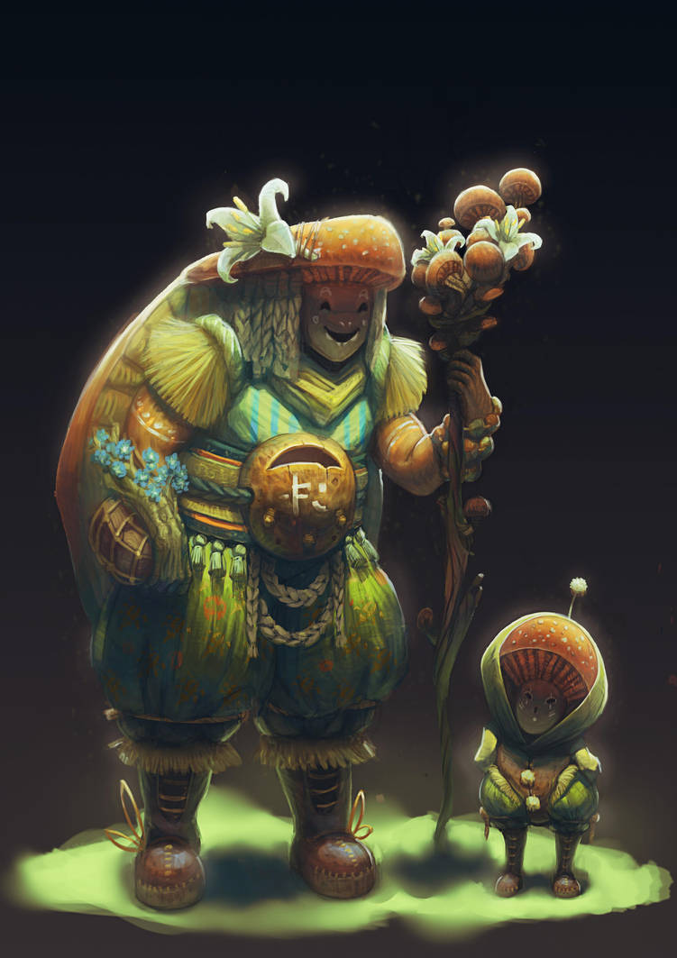Mushroom people by JmTheDuque on DeviantArt