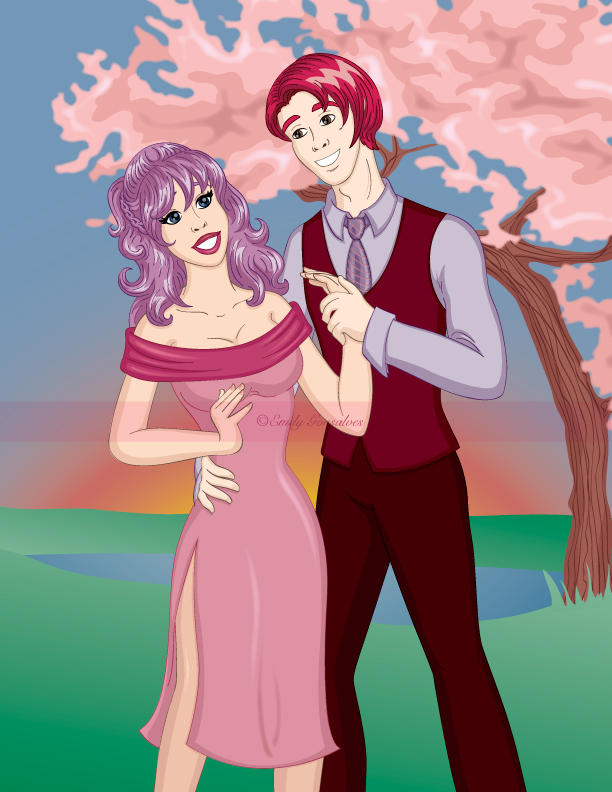 Valentine BG Progress 1 by Lanisatu