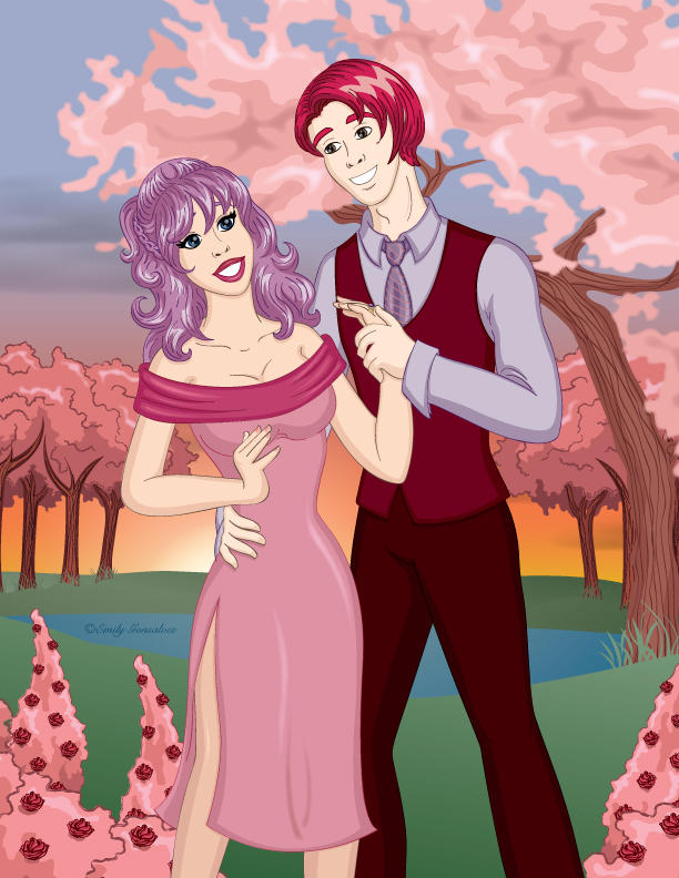 Valentine Sunset by Lanisatu