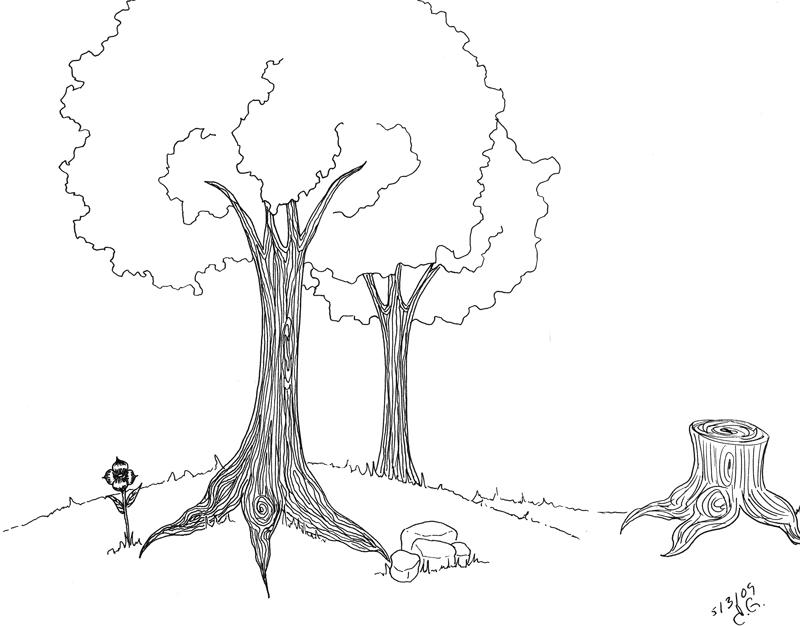 Simple Landscape by Lanisatu