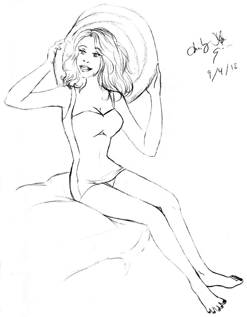 Savouring Summer (Pencil) by Lanisatu