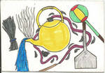 Ranma 1/2 sketch card by SmokeyandtheBandit