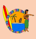 Hula Girl by SmokeyandtheBandit
