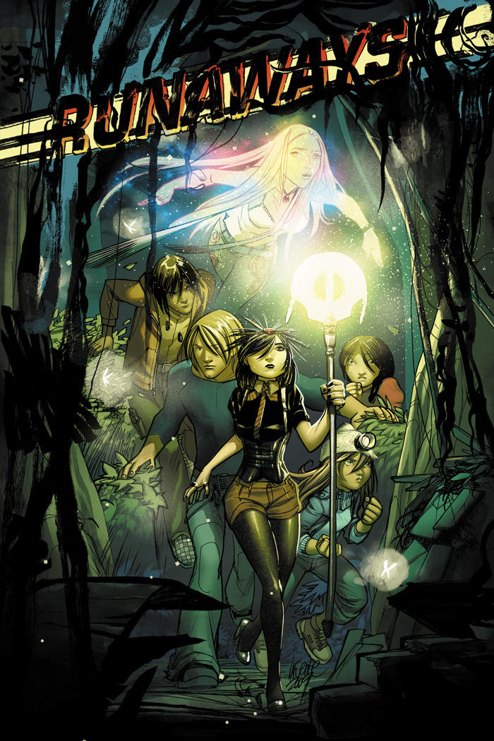 Runaways v3 issue 11 cover by CeeCeeLuvins