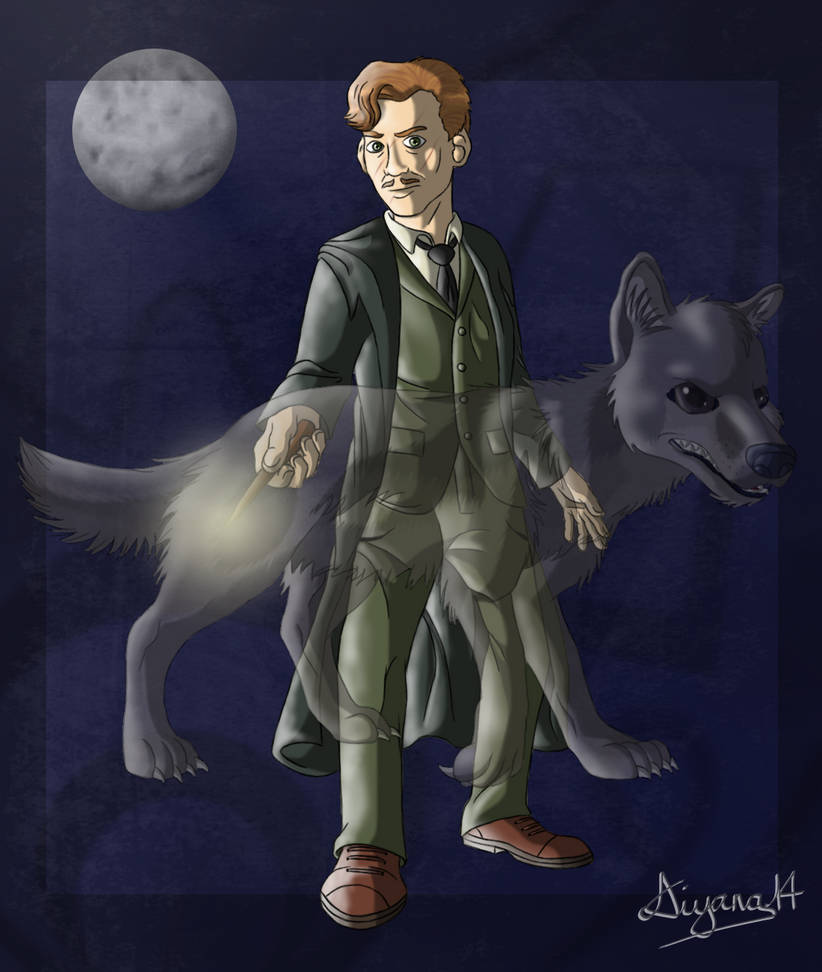 Remus Lupin by CartoonSilverFox