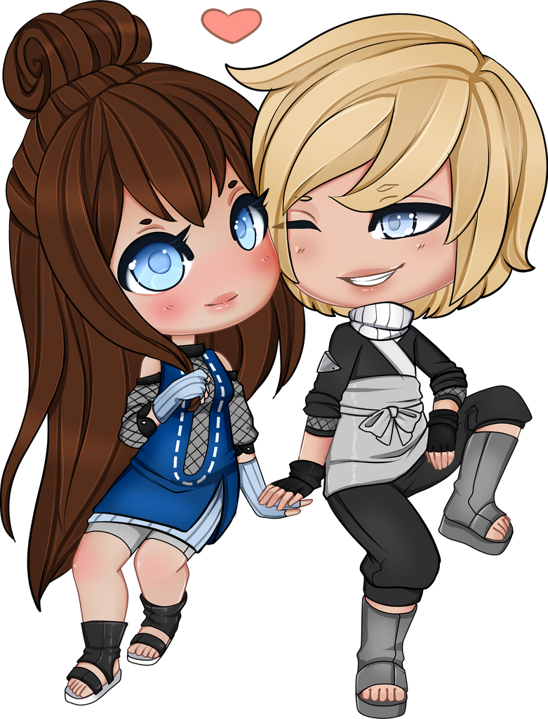 Chibi Couple YCH for KiraAiros by x-Cute-Kitty-x on DeviantArt