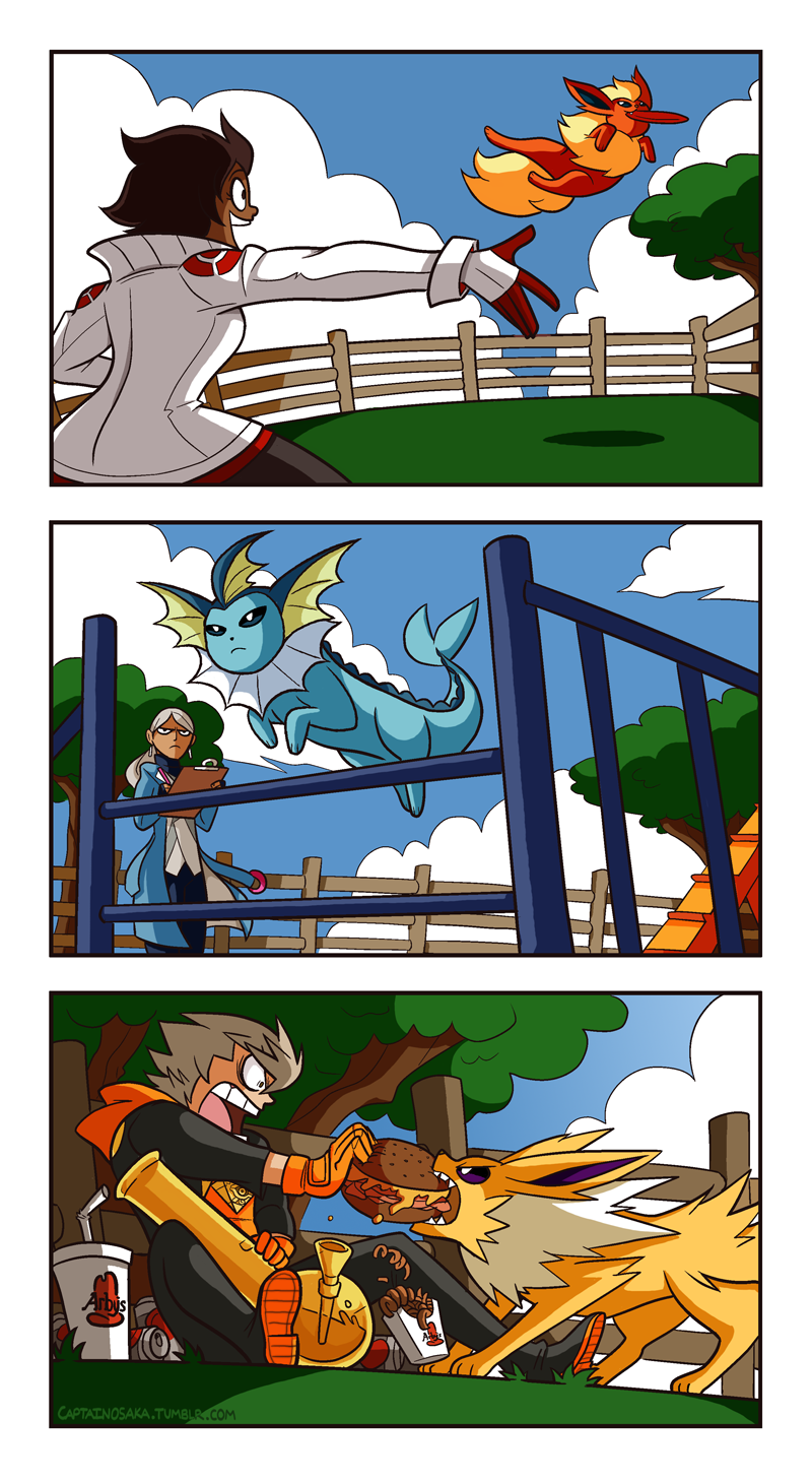 Pokemon GO - Dog Park by captainosaka