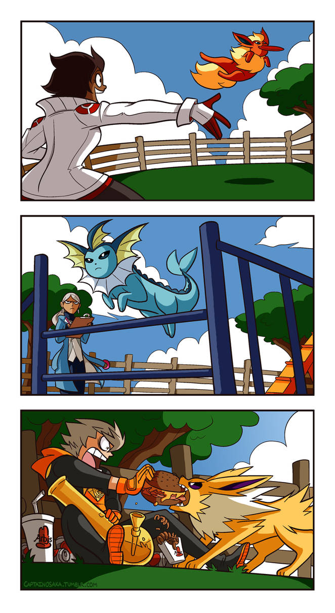 Pokemon GO - Dog Park by captainosaka