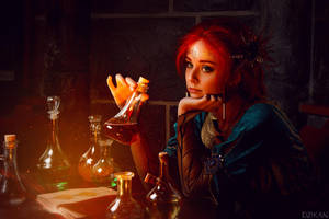 The Witcher | Triss Merigold cosplay by Dzikan