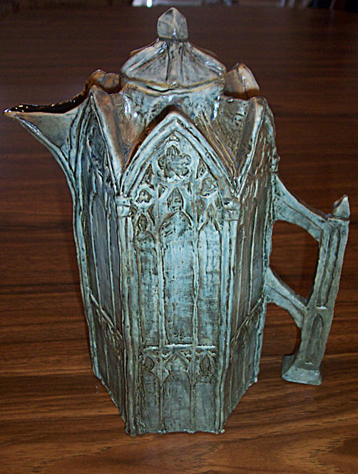 School Work 2: Gothic Teapot by Gwyneira