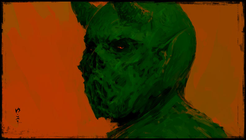 Demon Sketch 11 by ChrisCold
