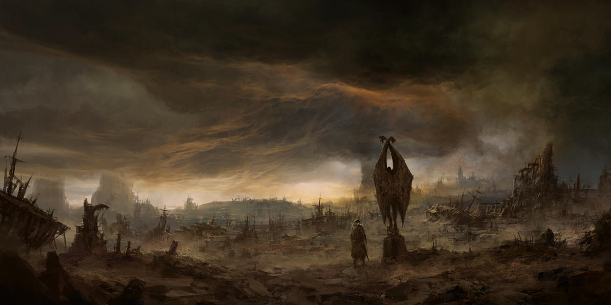 Desert Path by ChrisCold