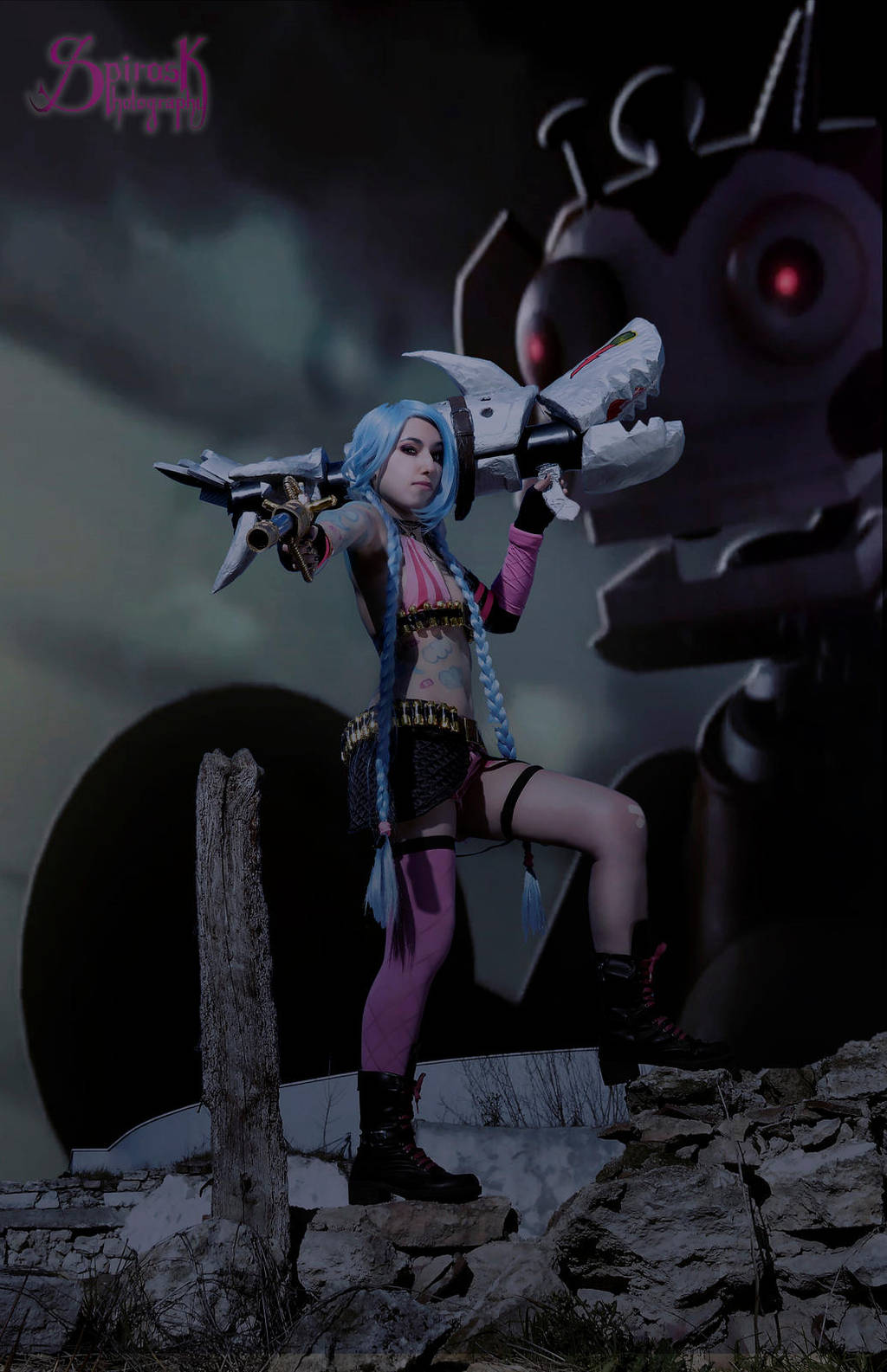 Jinx and the Evil Monkey by ValenniaCosplay on DeviantArt