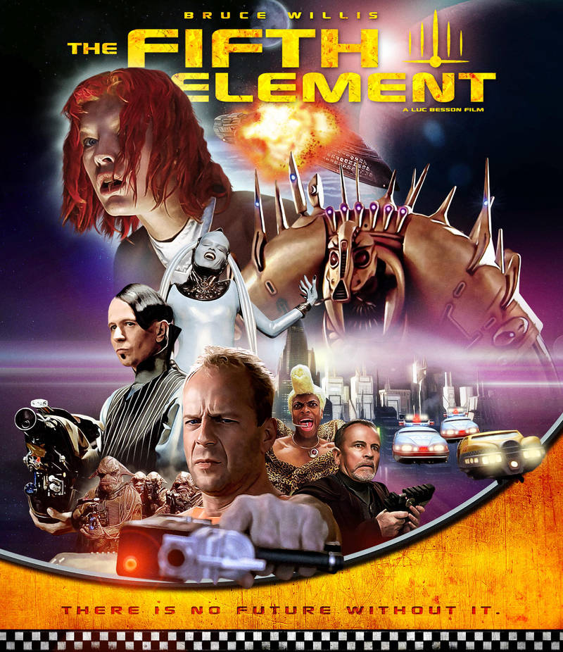The Fifth Element - Movie Poster by Zungam80 on DeviantArt