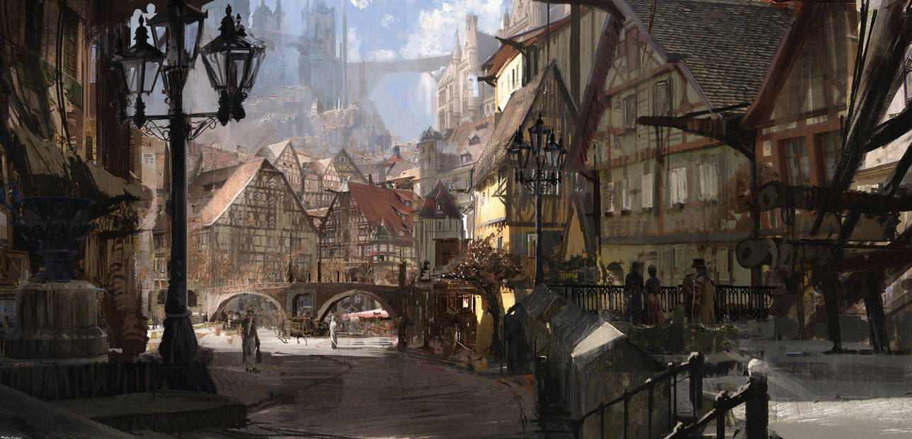 Grand Square (concept_street) by SolarSouth