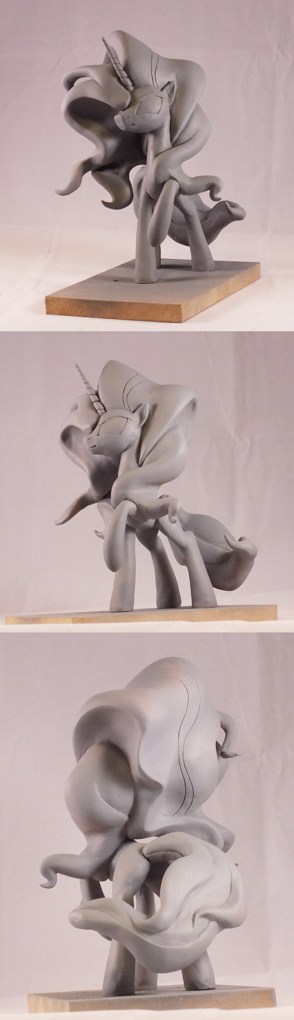 Nightmare Rarity - final sculpt spin by frozenpyro71