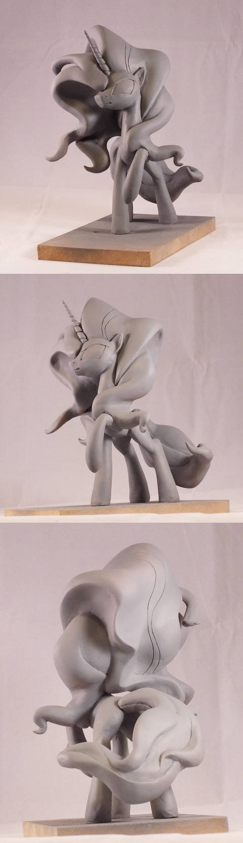Nightmare Rarity - final sculpt spin by frozenpyro71