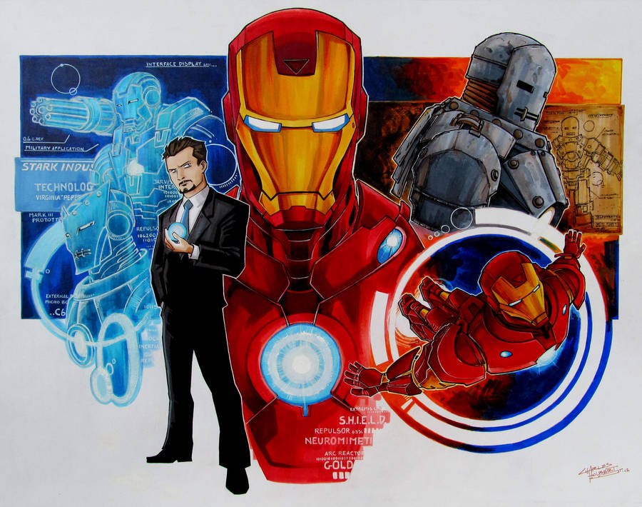 Iron Man by KidNotorious
