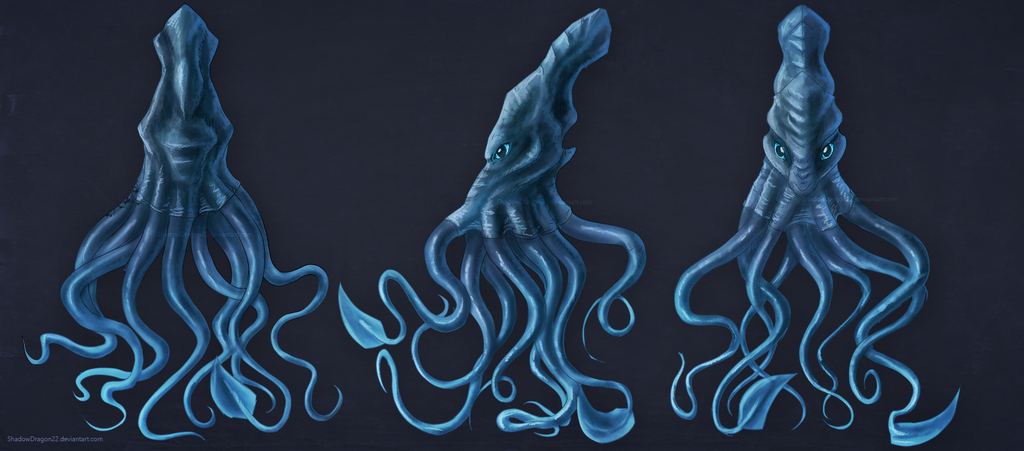 Kraken Commission by ShadowDragon22