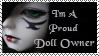 Proud Doll Owner Stamp by lajvio