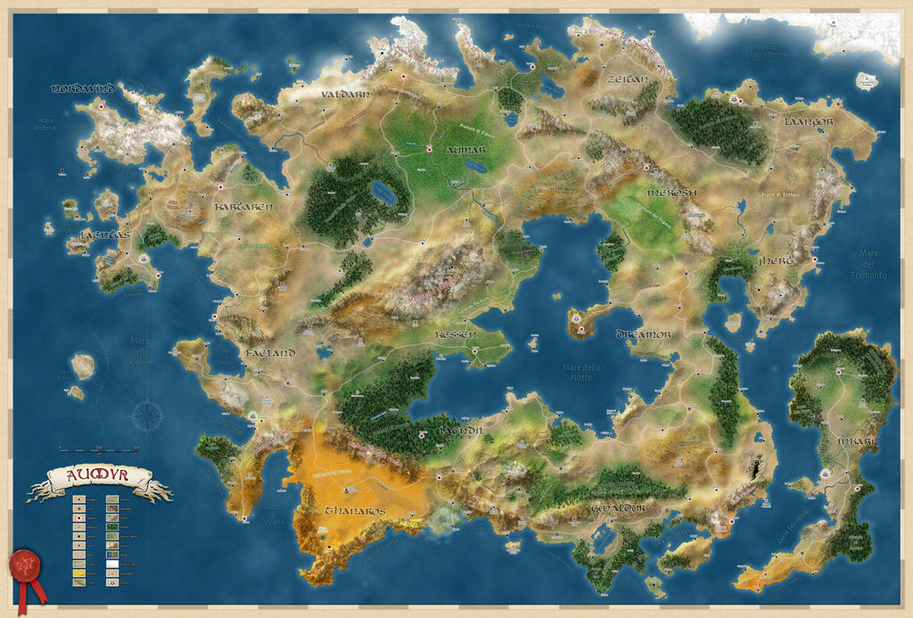 Aumyr World Map (ITA) by Aumyr-it