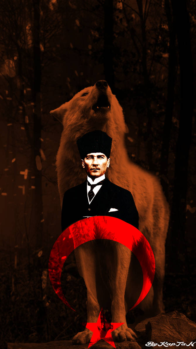 Mobil Duvar Wallpaper Ataturk Bozkurt by ByKapTaN on DeviantArt