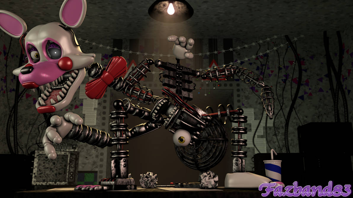 (SFM/FNAF 2) Mangle in the office by Fazband83 on DeviantArt