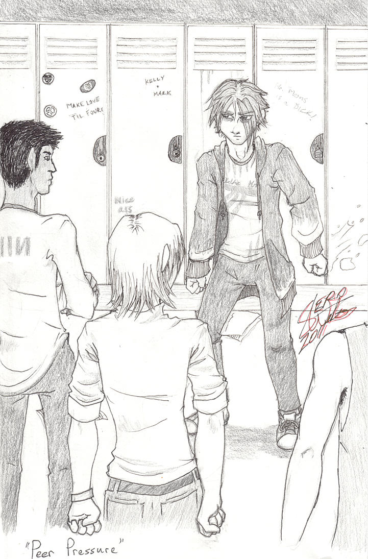 Peer pressure? by Absolute-Sero