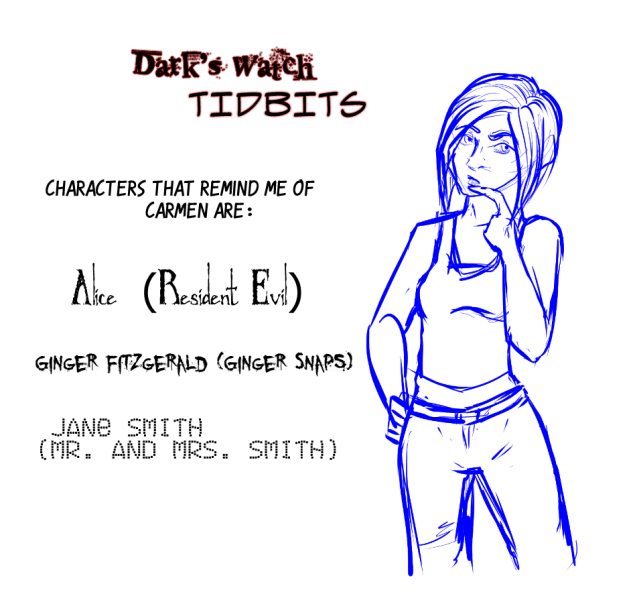 Dark Tidbits - 3 - Carmen by Absolute-Sero