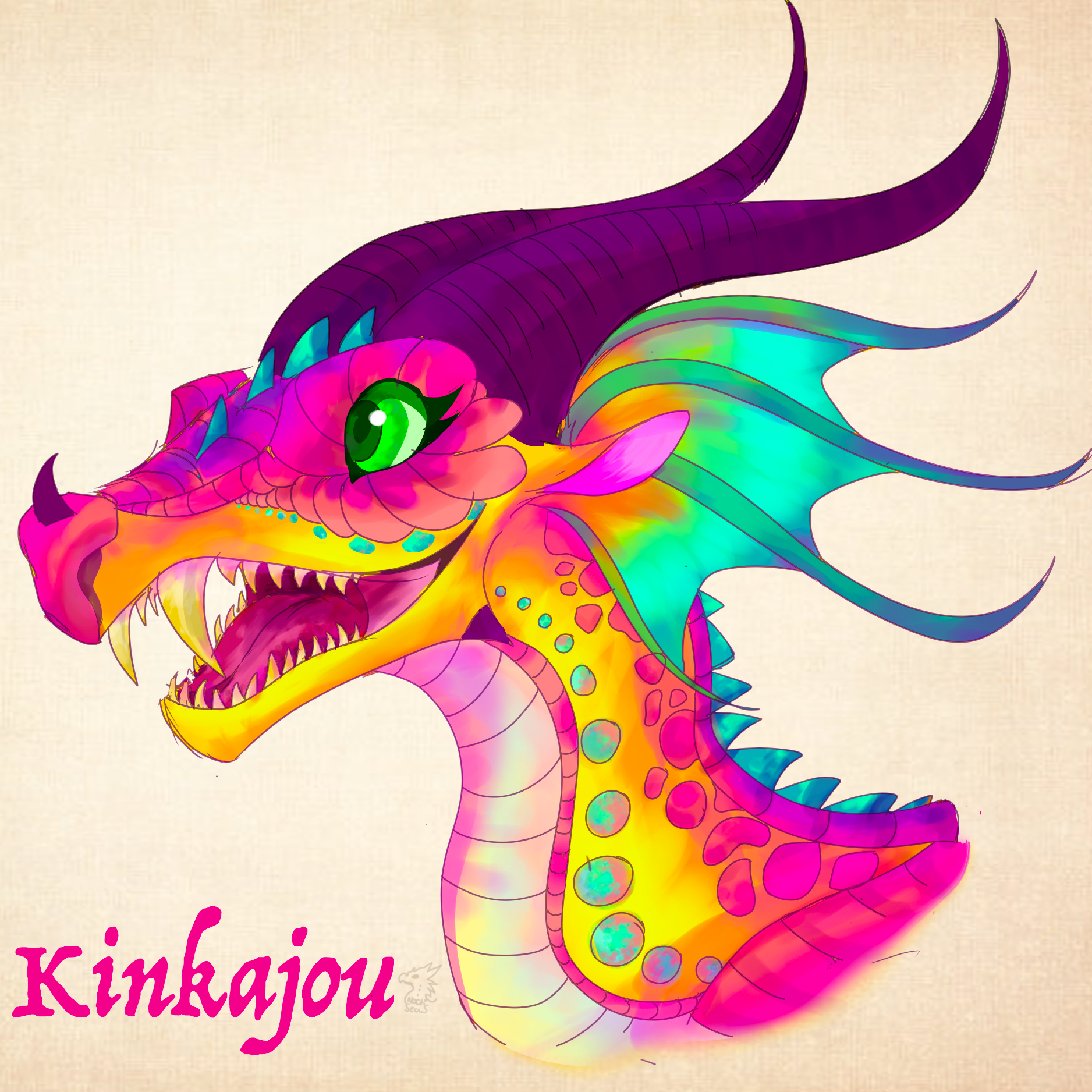 WoF aHaD Day 12 Kinkajou by Seascraper on DeviantArt